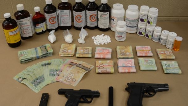 Drugs, money, weapons in South Simcoe Police bust