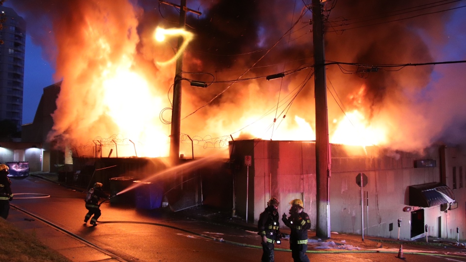 New Westminster fire