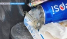 A young family found a meth pipe in a slide at Bell park. (Photo from video)
