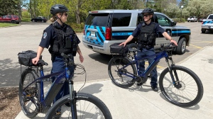 Wascana Centre's community safety officer program launched at the beginning of May 2021. (Gareth Dillistone/CTV News) 