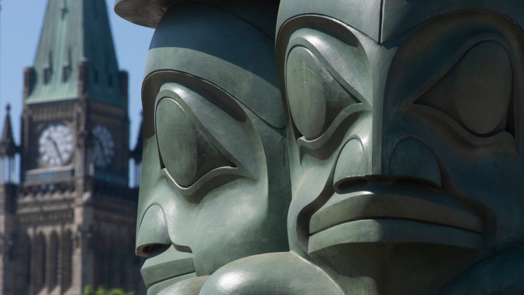 The Three Watchmen statue, Ottawa Parliament 