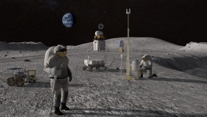 The Artemis program will land the first person of colour on the moon, according to NASA. (Mandatory Credit: NASA via CNN)
