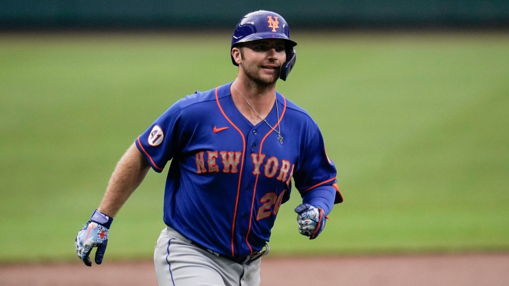 New York Mets' Pete Alonso 