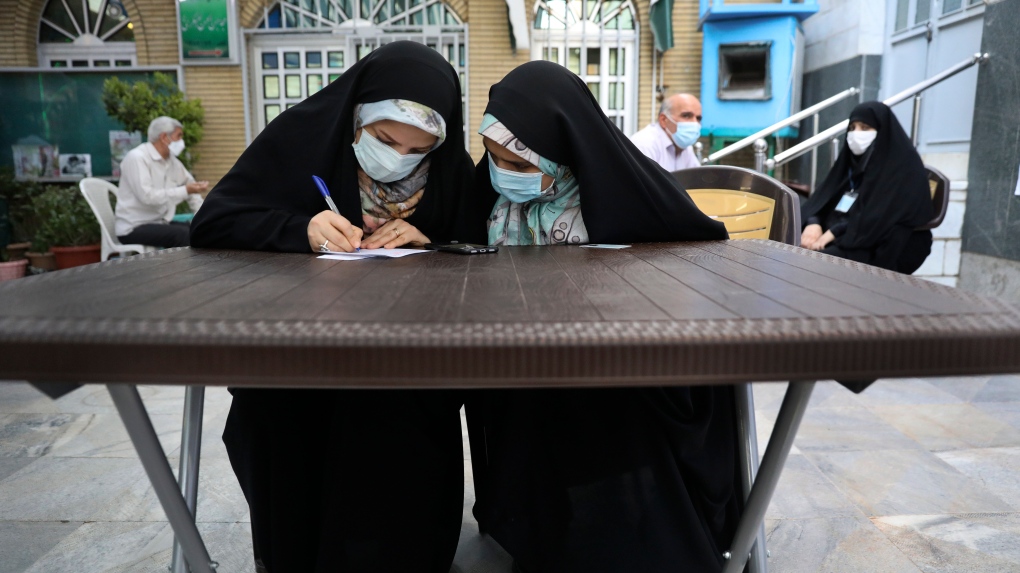 voters in Iran