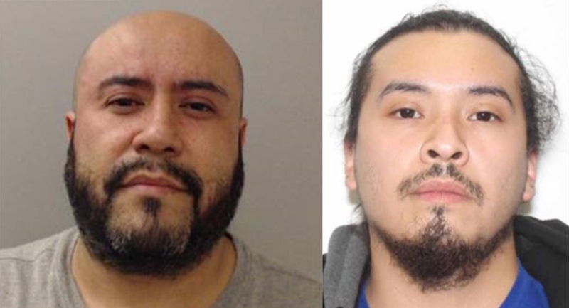 Arrest warrants have been issued for suspects Jason Garcia and Felix Funes-Vasquez following a drug investigation by Sarnia police (Supplied) 