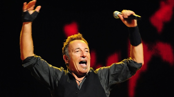 Bruce Springsteen performs with The E Street Band at Time Warner Cable Arena in Charlotte, N.C., on Nov. 3, 2009. (AP / The Charlotte Observer, Jeff Siner)