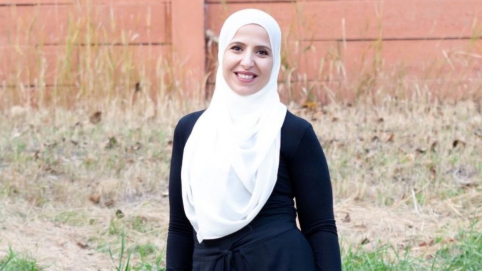 Muna Saleh from Concordia University in Edmonton