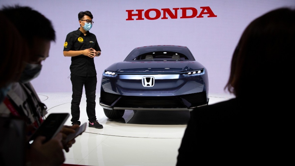 A concept electric vehicle from Honda
