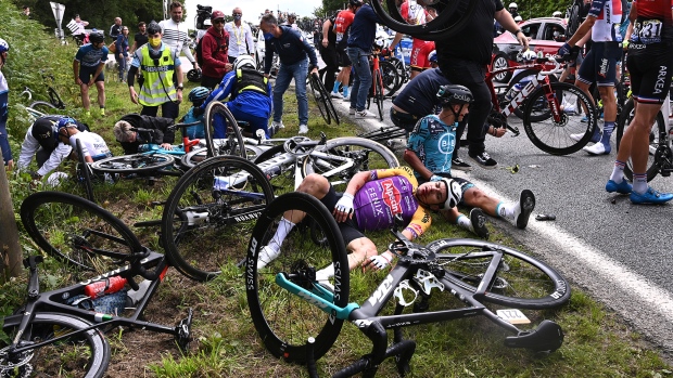 Las autoridades francesas abren una investigación tras el accidente del Tour de Francia