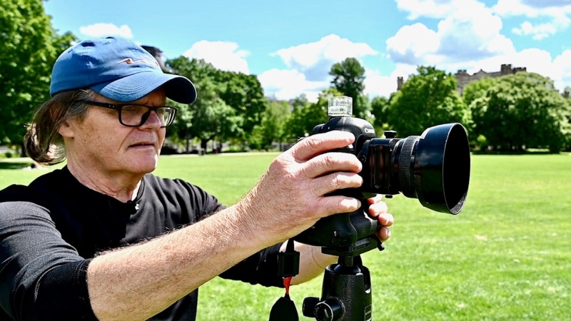 At 71 years old, William McElligott is one of our country’s celebrated architectural photographers. (Joel Haslam / CTV News Ottawa)