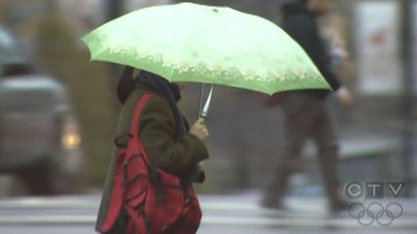 Rain, rain, go away. Vancouver Island is bracing for more heavy wind and rain, Tuesday, Nov. 17, 2009.