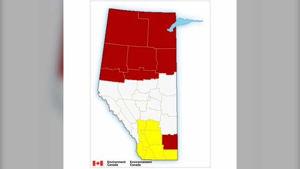 Allerta temporali forti e orari diramati per il sud dell’Alberta
