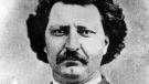 A file photo of Louis Riel circa 1873. (Manitoba Archives / THE CANADIAN PRESS)