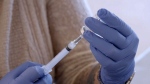 A file image of a COVID-19 vaccine