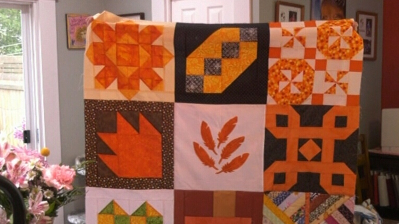  Group makes quilts for residential school survivo