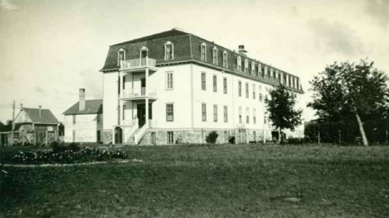 The Fort Alexander Residential School. (Source: University of British Columbia/IRSHDC)