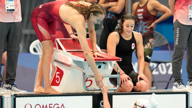 Canada comes fourth in women’s 4x200m freestyle relay