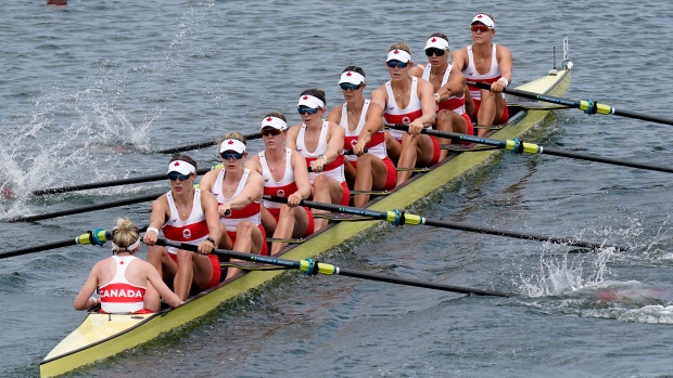 Canadian women’s eight crew captures rowing gold; first in event since 1992