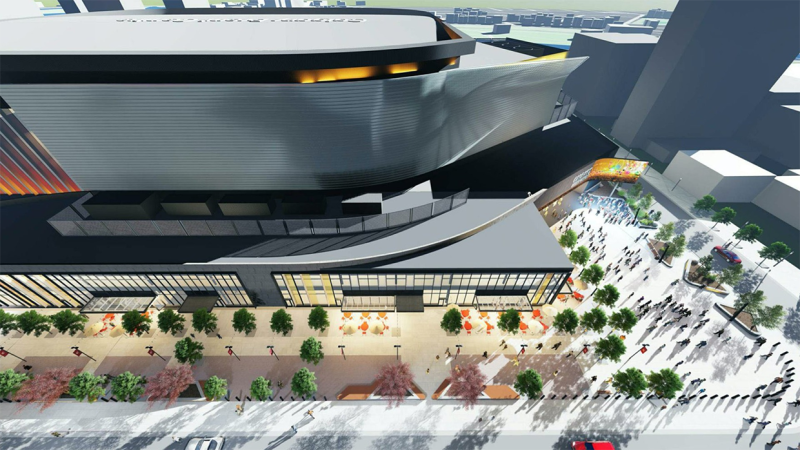 Calgary Event Centre rendering, Aug. 4, 2021