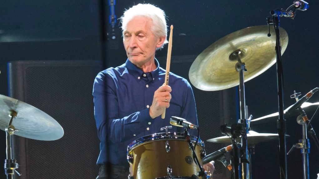 Rolling Stones drummer Charlie Watts in 2017