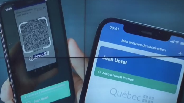 Quebec warns citizens to be aware of fake vaccine passport apps circulating