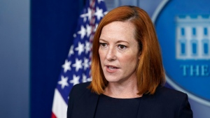 White House press secretary Jen Psaki speaks during the daily briefing at the White House in Washington, Tuesday, Aug. 17, 2021. (AP Photo/Susan Walsh)