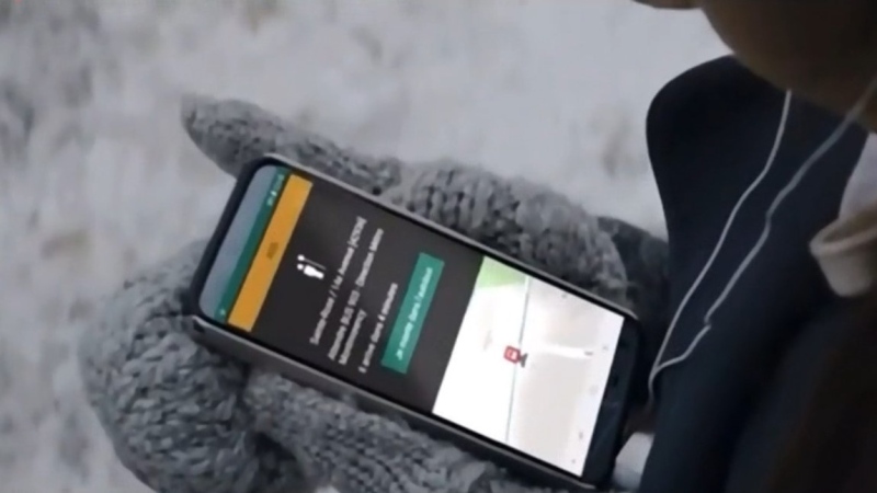 The STL's Compagnon app provides real-time guidance on Laval's regular bus network for customers with special needs. (Source: YouTube screengrab)