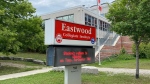 Eastwood Collegiate Institute on Aug. 25, 2021 (Terry Kelly / CTV Kitchener)