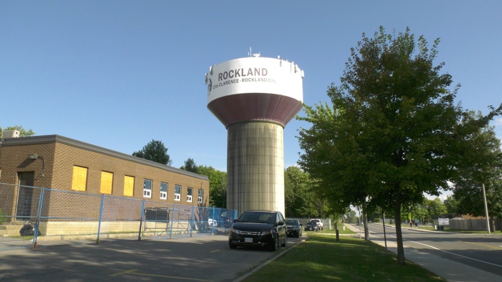 Clarence-Rockland water tower