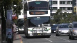 A BC Transit bus on Douglas Street in Victoria on Sept. 1, 2021. (CTV News).