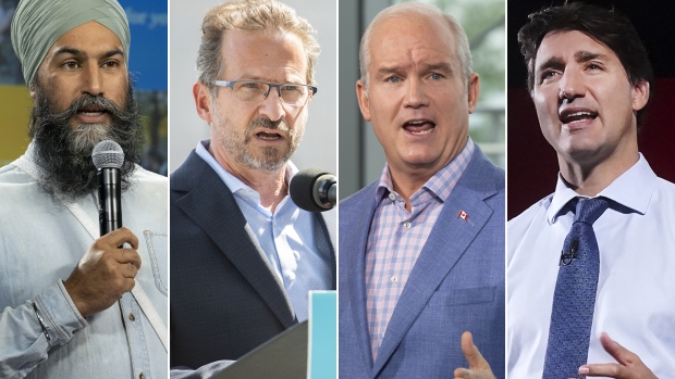 Reciente: Cuatro líderes hicieron los lanzamientos finales para los votantes después de un acalorado debate
