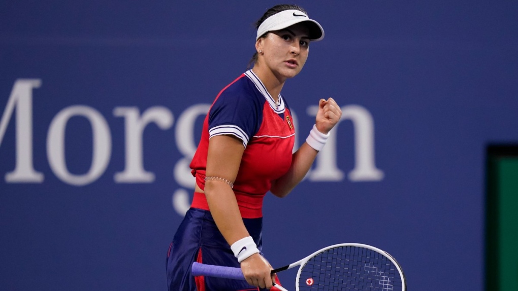 Bianca Andreescu at the US Open