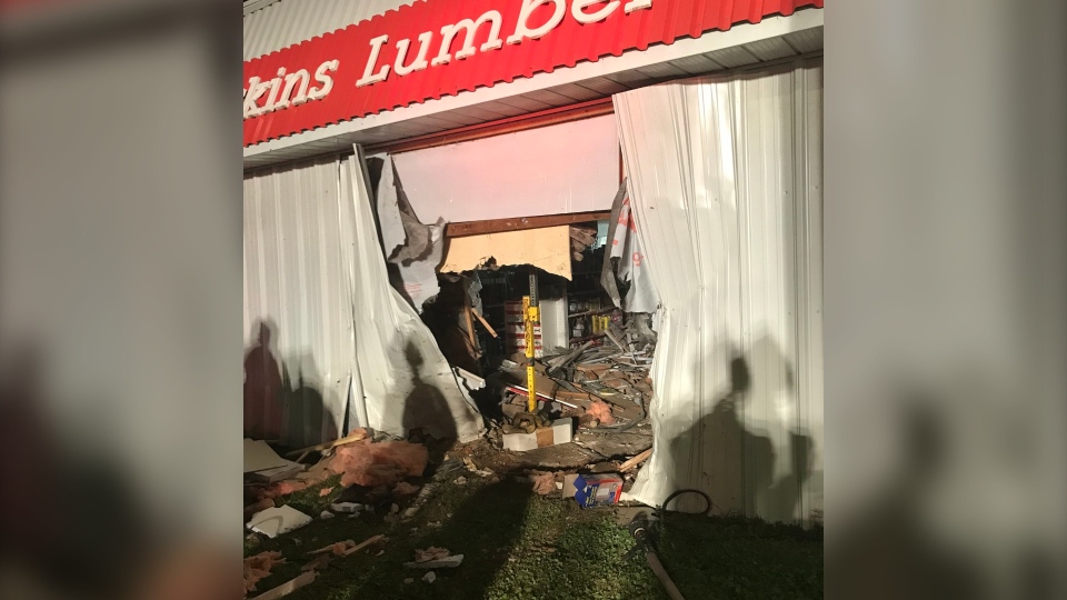 Perkins Lumber crash