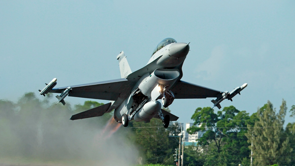 Taiwan Air Force's F-16 fighter jet
