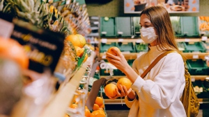 A woman shopping at a grocery store is seen in this file image. (Pexels) 