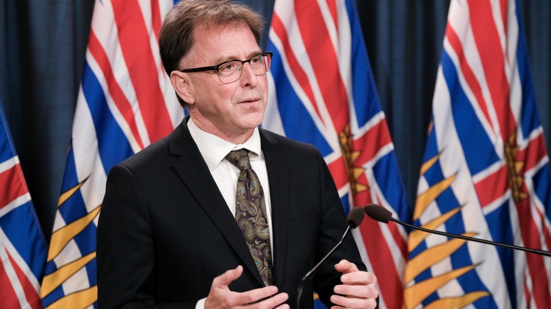 B.C. Health Minister Adrian Dix speaks in Victoria on Tuesday, Sept. 7, 2021. (Province of BC/Flickr)