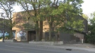 A burned-out building at 1125 Bank Street in Old Ottawa South will be demolished. (Shaun Vardon/CTV News Ottawa)