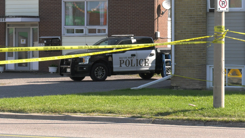 The province’s Special Investigations Unit (SIU) say an officer with the Sault Ste. Marie police service was shot after being called to a domestic situation. Officials have also confirmed four investigators and two forensic investigators have been assigned to the case. Sept. 19/21 (Mike McDonald/CTV News Northern Ontario)