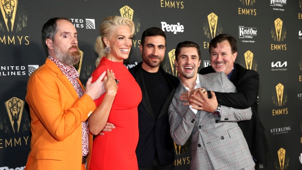 'Ted Lasso,' 'Crown' among early winners at Emmy Awards