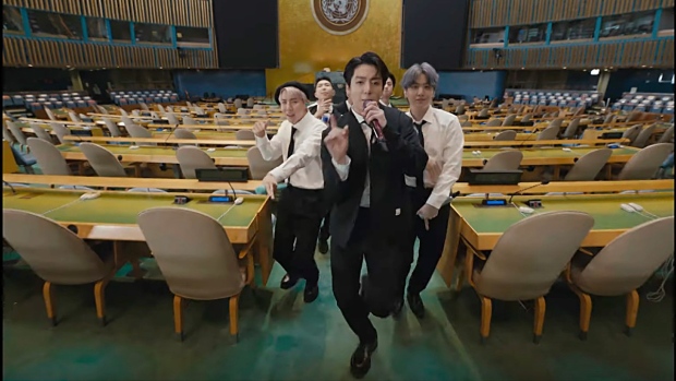 BTS campaign with UN nets millions of dollars -- and tweets