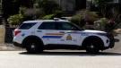 A Surrey RCMP vehicle is pictured. (Jordan Jiang / CTV News Vancouver)