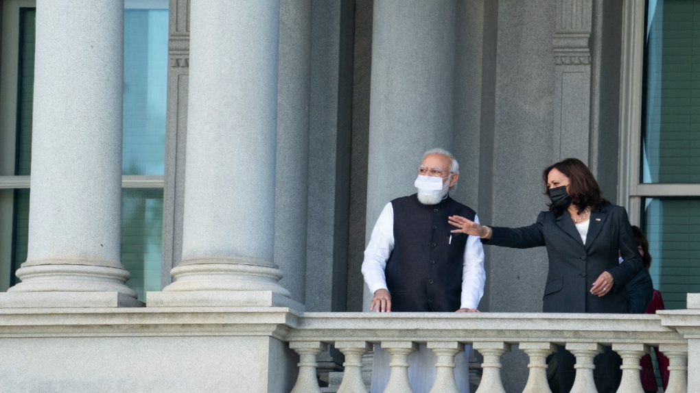 VP Harris and Indian PM Modi