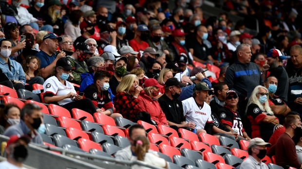 Senators, Redblacks can welcome more fans under new Ontario capacity limits