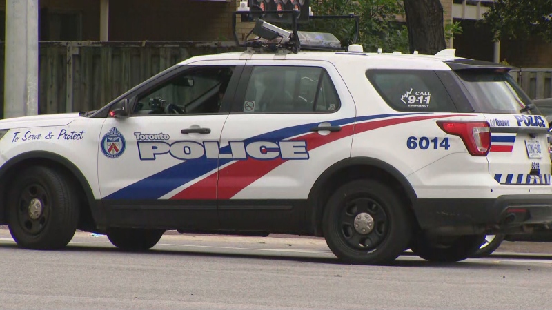 Toronto police are investigating a collision in Etobicoke.