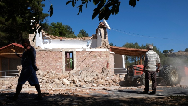 Strong quake hits Greek island of Crete; 1 dead, 20 injured