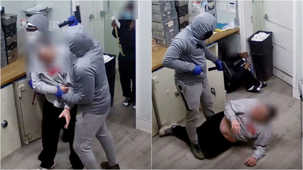 Video of violent 'million dollar heist' in Toronto released as police announce arrests