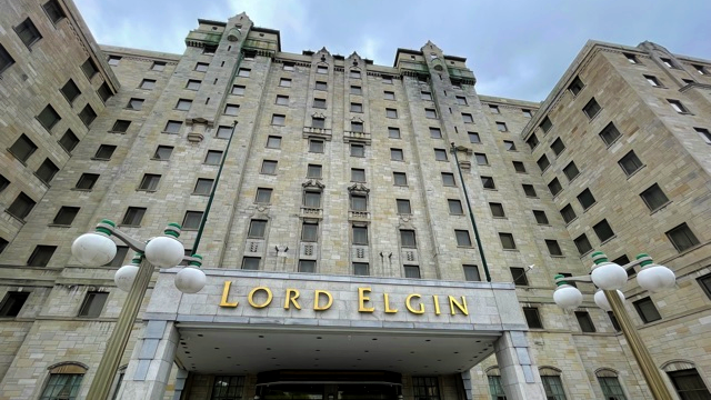 The Lord Elgin Hotel will reopen on Oct. 1, following an 18-months shutdown due to the COVID-19 pandemic. (Peter Szperling/CTV News Ottawa)