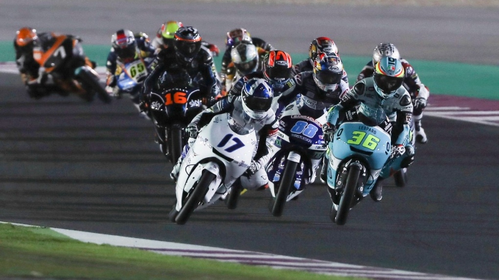 At the Losail International Circuit in 2017