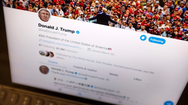 Trump asks U.S. judge to force Twitter to restart his account