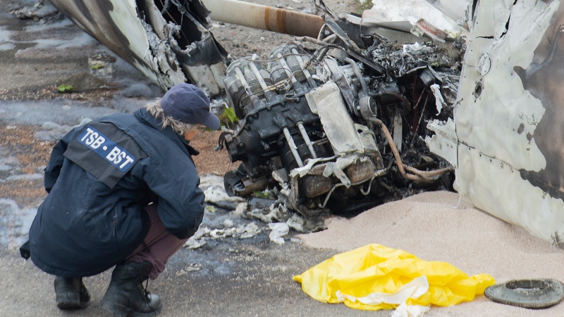 Plane towing marriage proposal over Montreal lost power before fatal 2021 crash: report